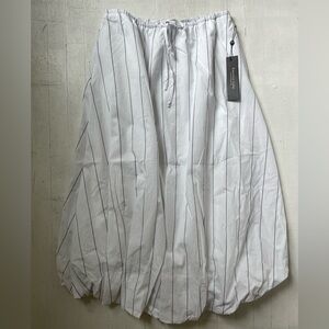 SUMMER SALE!!!

White with black pinstripes women’s skirt